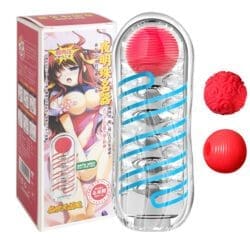 Cốc Thủ Dâm Trong Suốt có bóng mềm ADG005